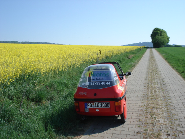 iKratos e-Mobil unterwegs