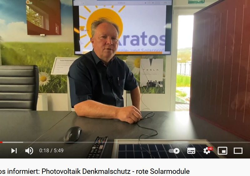 iKratos informiert über Photovoltaik Denkmalschutz